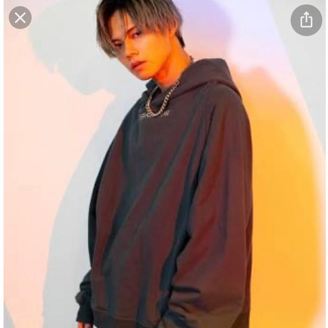 KEEN AND INTENSE BIG HOODIE DARK GRENNの通販 by sy.|ラクマ