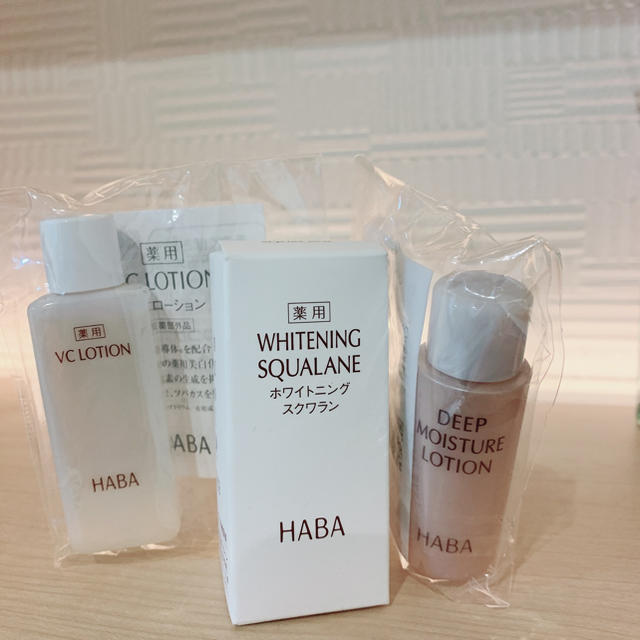 HABA(ハーバー)のハーバー　薬用美白化粧オイル&モイスチャーローション＆VC ローション コスメ/美容のヘアケア/スタイリング(オイル/美容液)の商品写真