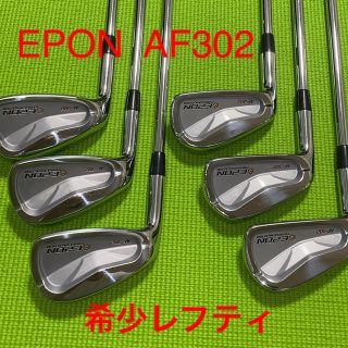 EPON エポン AF302 稀少レフティアイアン #5〜#P 6本組(クラブ)