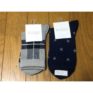 マッキントッシュフィロソフィー(MACKINTOSH PHILOSOPHY)の新品 福助 ソックス マッキントッシュフィロソフィー 2足 定価2420円(ソックス)