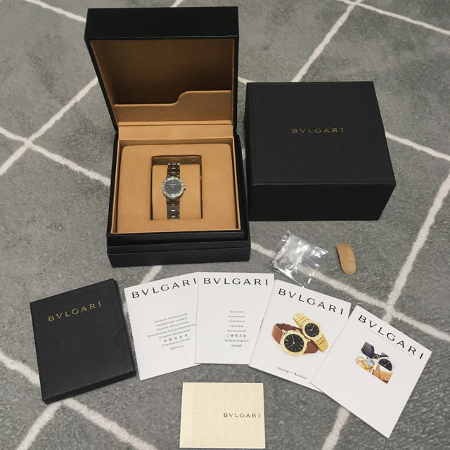 うのにもお得な BVLGARI - 値下げ→ブルガリ BB23SSD レディース時計