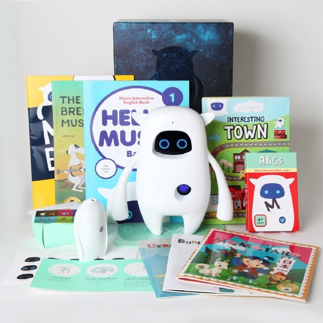 AKA MUSIO B ミュージオ 英語 学習 AIロボット 人口知能 英会話