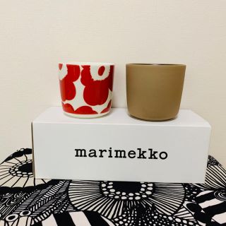 マリメッコ(marimekko)のmarimekko マリメッコ UNIKKO＋新作Oiva ラテマグ　新品送料込(グラス/カップ)