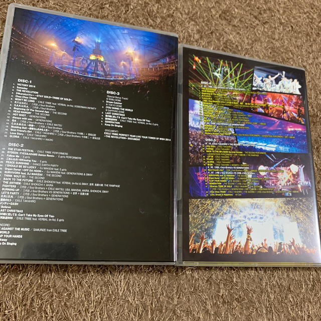 EXILE TRIBE(エグザイル トライブ)のEXILE　TRIBE　PERFECT　YEAR　LIVE　TOUR　TOWER エンタメ/ホビーのDVD/ブルーレイ(ミュージック)の商品写真