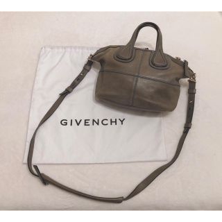 ジバンシィ(GIVENCHY)のGIVENCHY ジバンシー バッグ ナイチンゲール ブルー グレー(ハンドバッグ)