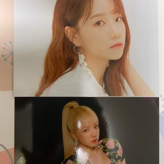 IZ*ONE チョユリ キノ フォトカード(アイドルグッズ)
