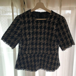 ザラ(ZARA)の★値下げ【ZARA】トップス(カットソー(半袖/袖なし))