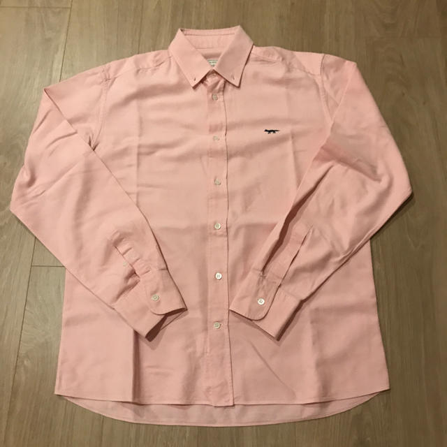 MAISON KITSUNE ピンクシャツ S
