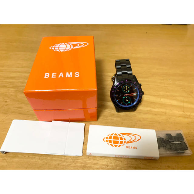 BEAMS(ビームス)のBEAMS 35th anniversary 腕時計 クロノグラフ ビームス メンズの時計(腕時計(アナログ))の商品写真