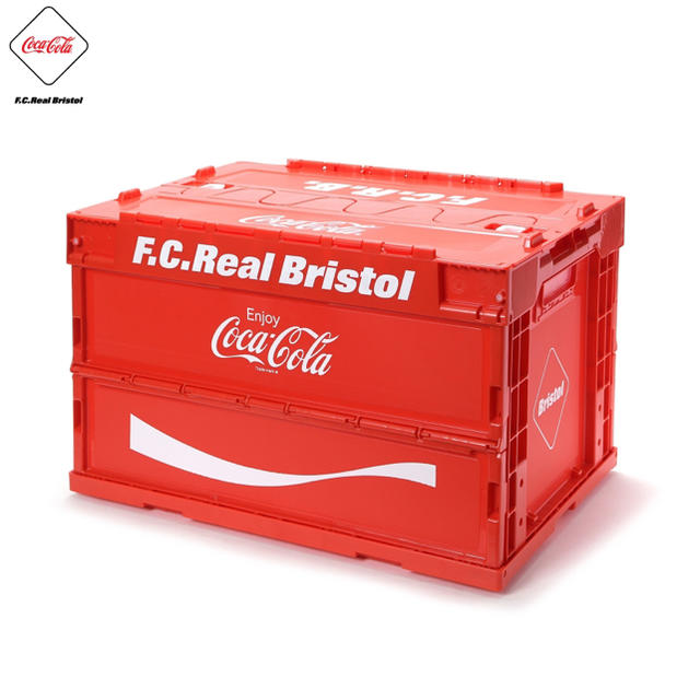F.C.R.B×コカコーラ コラボコンテナ赤　coca cola bristolのサムネイル