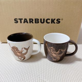 スターバックスコーヒー(Starbucks Coffee)のスタバ　コレクタブルデミ　ペアカップ(グラス/カップ)