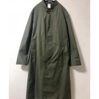 マルタンマルジェラ(Maison Martin Margiela)のミリタリー フランス軍 ステンカラーコート リメイク スタンドカラー(ステンカラーコート)