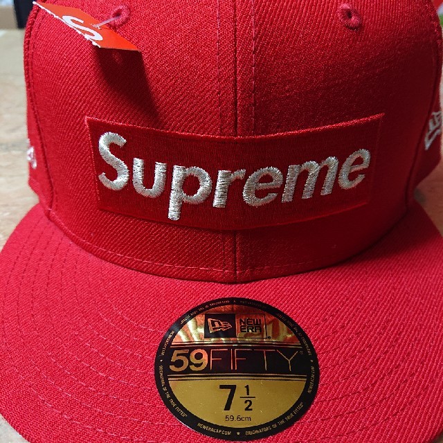 メンズsupreme20ss ＄1M Metallic Box Logo 59.6cm