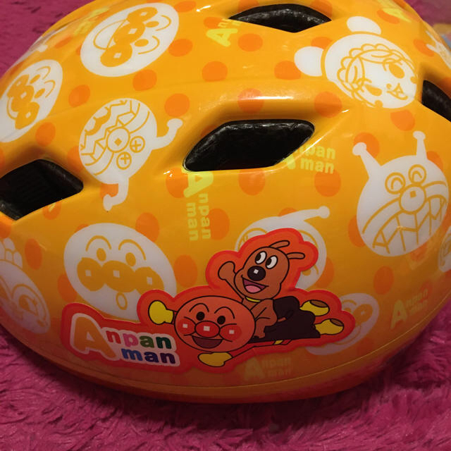 アンパンマン(アンパンマン)のアンパンマン カブロヘルメットV 自転車用ヘルメット 自動車/バイクのバイク(ヘルメット/シールド)の商品写真