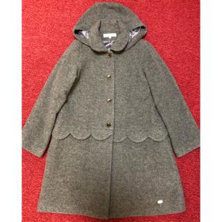 タルティーヌエショコラ スカラップコート 美品