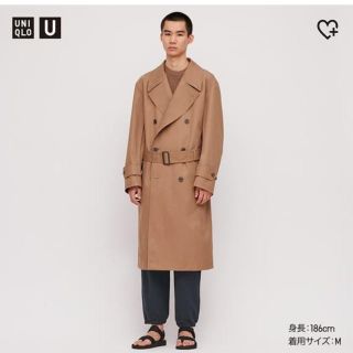 UNIQLO - 今週限りで返品！UNIQLO U ブロックテックトレンチコート M ...