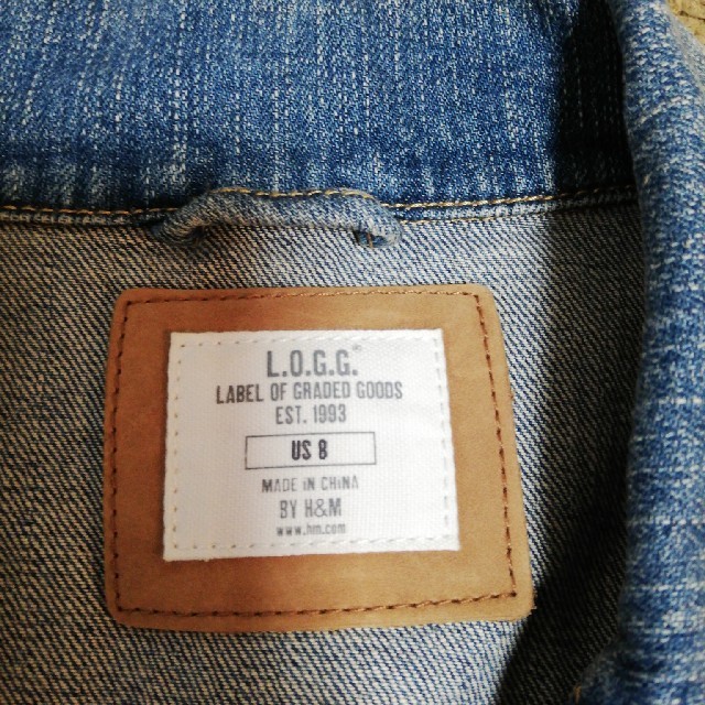H&M(エイチアンドエム)のL.O.G.G byH&M　ジージャン　レディース レディースのジャケット/アウター(Gジャン/デニムジャケット)の商品写真