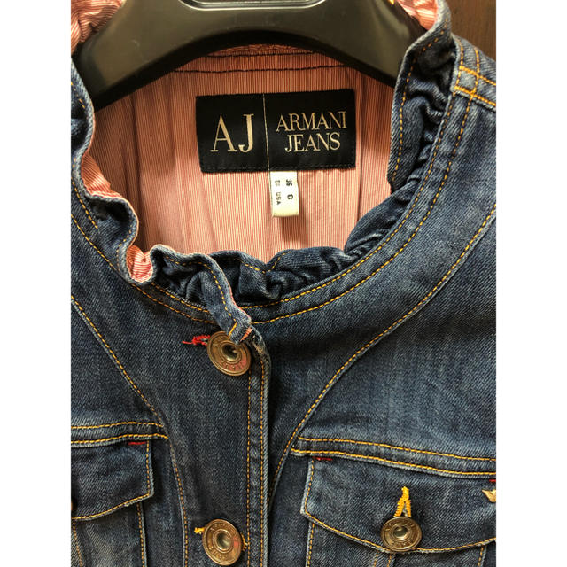 ARMANI JEANS(アルマーニジーンズ)のARMANI JEANS Gジャン レディースのジャケット/アウター(Gジャン/デニムジャケット)の商品写真