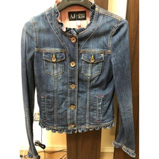 ARMANI JEANS アルマーニジーンズ リネン デニムジャケット 新品