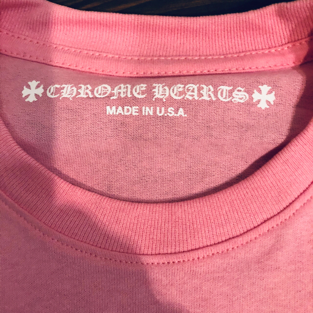 Chrome Hearts(クロムハーツ)の【新品】クロムハーツ VANITY MATTY BOY Tシャツ L ピンク メンズのトップス(Tシャツ/カットソー(半袖/袖なし))の商品写真