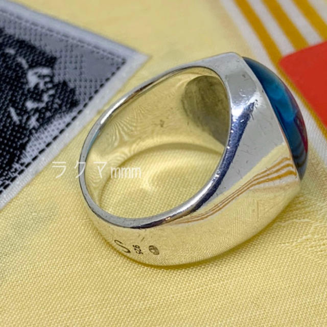 Vivienne Westwood - 復刻版 ブルーカボション リング/Sの通販 Vivienne Westwood - 復刻版 ブルーカボション リング/Sの通販