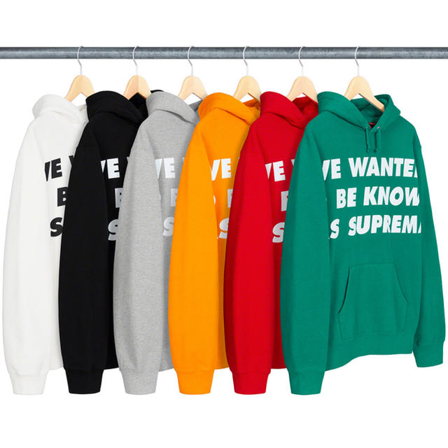 【S】Supreme Known As Hooded Sweatshirt 黒