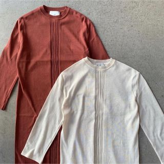 ビューティアンドユースユナイテッドアローズ(BEAUTY&YOUTH UNITED ARROWS)のTAN シアーニットワンピース(ロングワンピース/マキシワンピース)