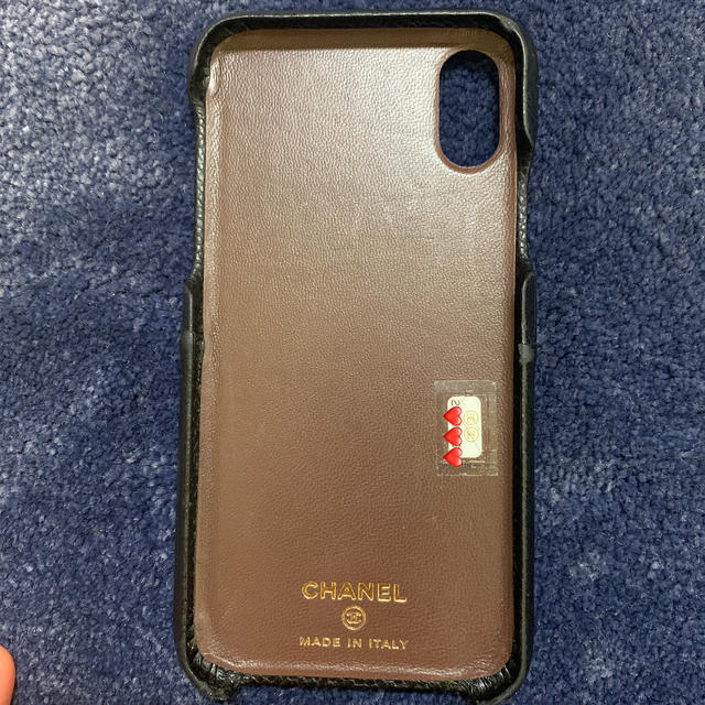 CHANEL シャネル iPhoneケース X XS キャビアスキン-