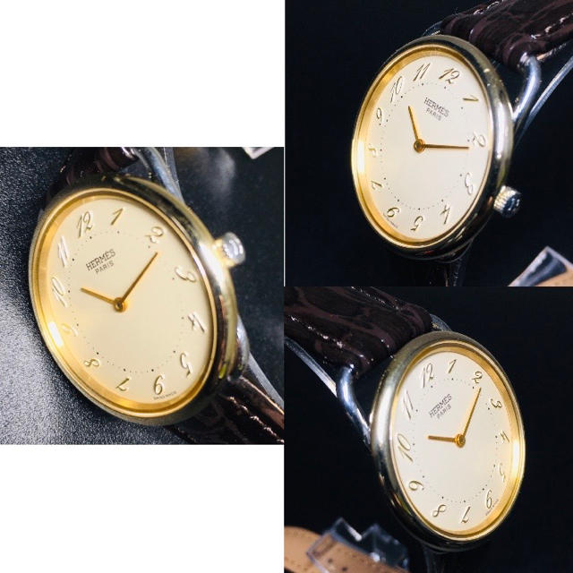 不動の人気☆エルメス 《アルソー ウォッチ、40 mm》 (HERMES/アナログ