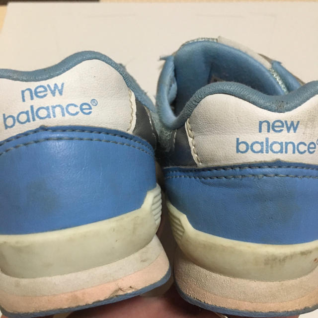 New Balance(ニューバランス)の難あり！ニューバランス♡996/17〜18cm  キッズ/ベビー/マタニティのキッズ靴/シューズ(15cm~)(スニーカー)の商品写真