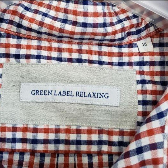 UNITED ARROWS green label relaxing(ユナイテッドアローズグリーンレーベルリラクシング)の【未使用】Green Label チェックシャツ United Arrows メンズのトップス(シャツ)の商品写真