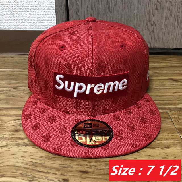 Supreme × NEW ERA Monogram Box Logo キャップ