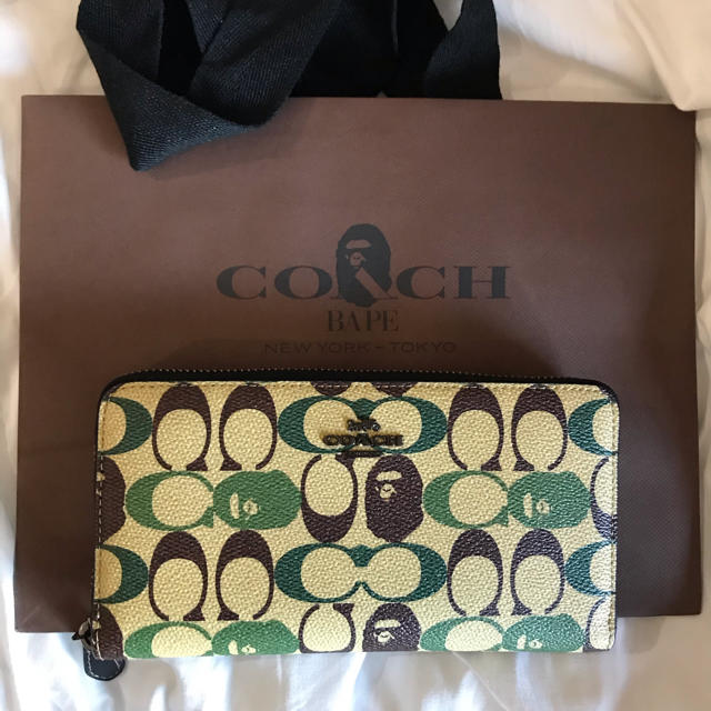 bape ベイプ　コーチ　coach 財布