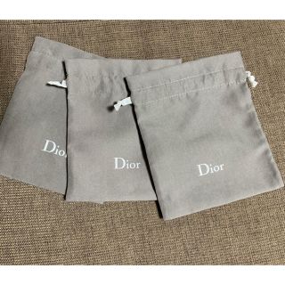 ディオール(Dior)のDior ミニ巾着3枚＋ラッピング用袋(ショップ袋)