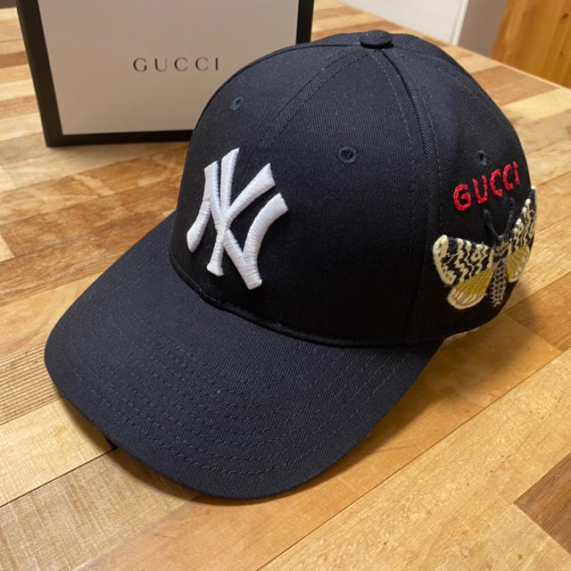 GUCCI グッチ NY ヤンキース キャップ 帽子-