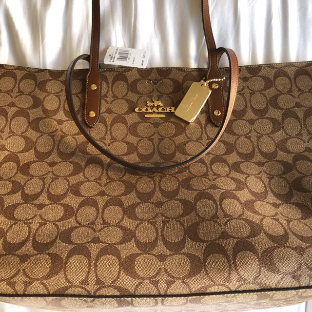 COACH バッグ(トートバッグ) F76636 シグネチャー タウン レディース