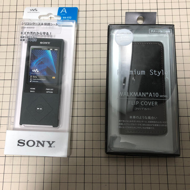 SONY by rakumaboy's shop｜ソニーならラクマ - ウォークマンa32GBシリーズとカバー2種の通販 得価新作