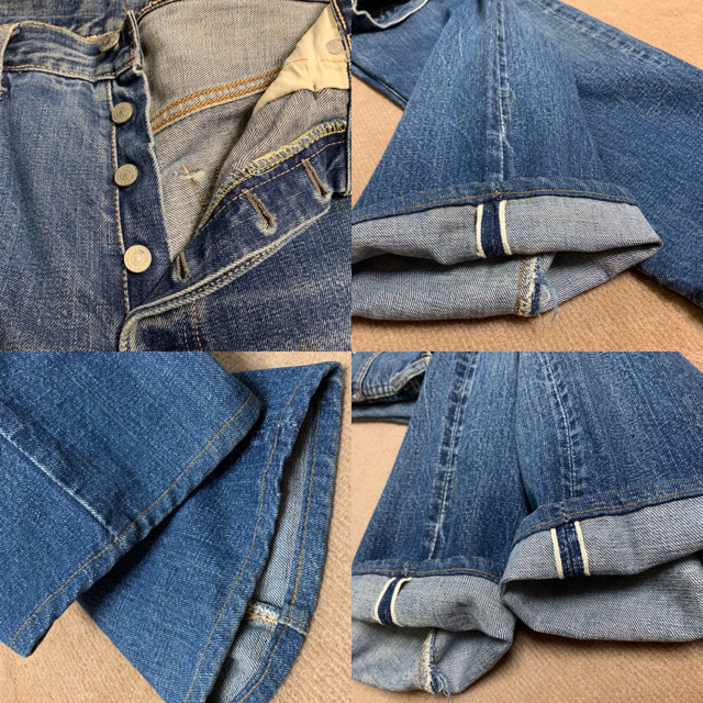 Vintage Levis's 501 S Type トップボタン裏刻印“2”番