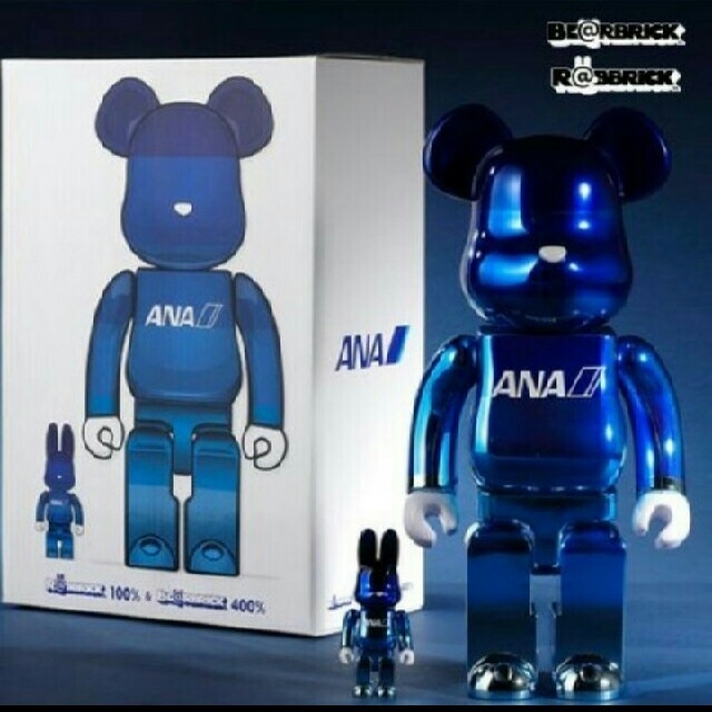 MEDICOM TOY(メディコムトイ)のBE@RBRICK ベアブリック ANA エンタメ/ホビーのフィギュア(その他)の商品写真