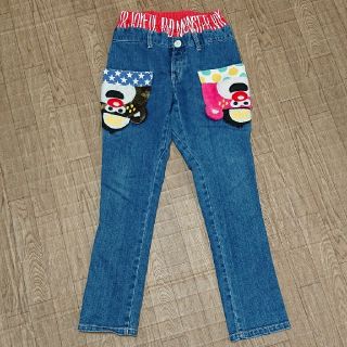 ジャム(JAM)のジャム クマテン デニム パンツ 150(パンツ/スパッツ)