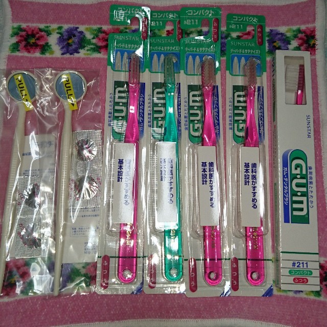 SUNSTAR(サンスター)の歯ブラシ GUM キッズ/ベビー/マタニティの洗浄/衛生用品(歯ブラシ/歯みがき用品)の商品写真