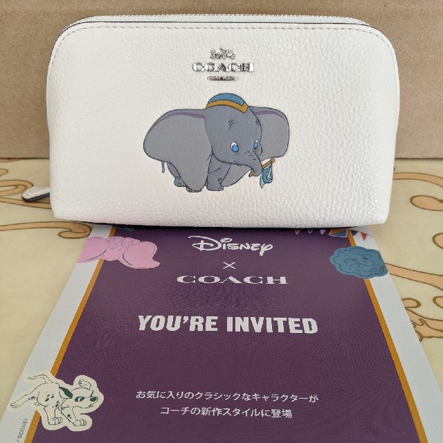 新品未使用　コーチ　コラボ　ダンボ　Disney