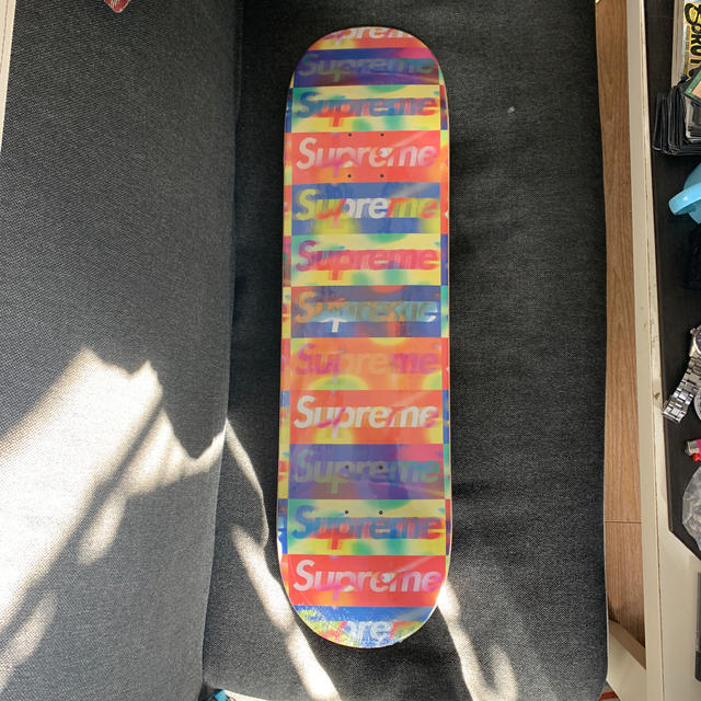 supreme 20ss distorted logo skateboard 新規購入 4800円引き