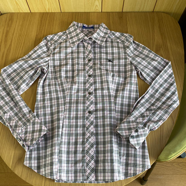 BURBERRY BLUE LABEL(バーバリーブルーレーベル)の美品 BURBERRY BLUE LABEL 38号 シャツ レディース レディースのトップス(シャツ/ブラウス(長袖/七分))の商品写真