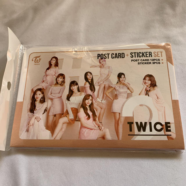 TWICE ポストカード ステッカー セット エンタメ/ホビーのCD(K-POP/アジア)の商品写真