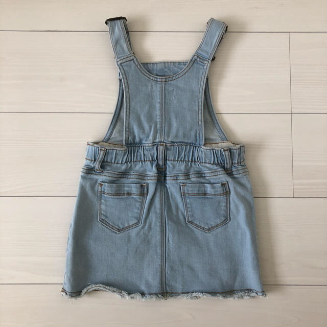 Old Navy(オールドネイビー)の【♡様専用】【美品】OLDNAVYデニムジャンパースカート 3T キッズ/ベビー/マタニティのキッズ服女の子用(90cm~)(ワンピース)の商品写真