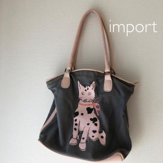 フレンチコネクション(FRENCH CONNECTION)の日曜までSALE⭐︎import  バッグ　cat(ショルダーバッグ)