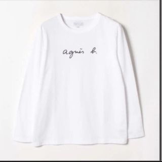 アニエスベー(agnes b.)のアニエス・ベー ロゴTシャツ(Tシャツ(長袖/七分))