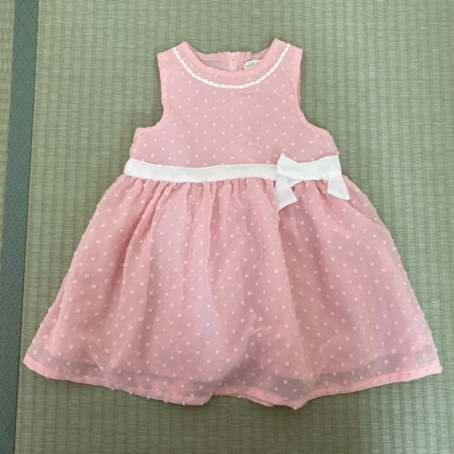 キムラタン(キムラタン)のワンピース　リリーアイボリー キッズ/ベビー/マタニティのキッズ服女の子用(90cm~)(ワンピース)の商品写真