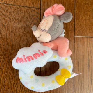 ディズニー(Disney)のミニーちゃんのガラガラ(がらがら/ラトル)